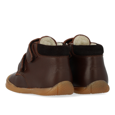 First steps shoe with merino wool