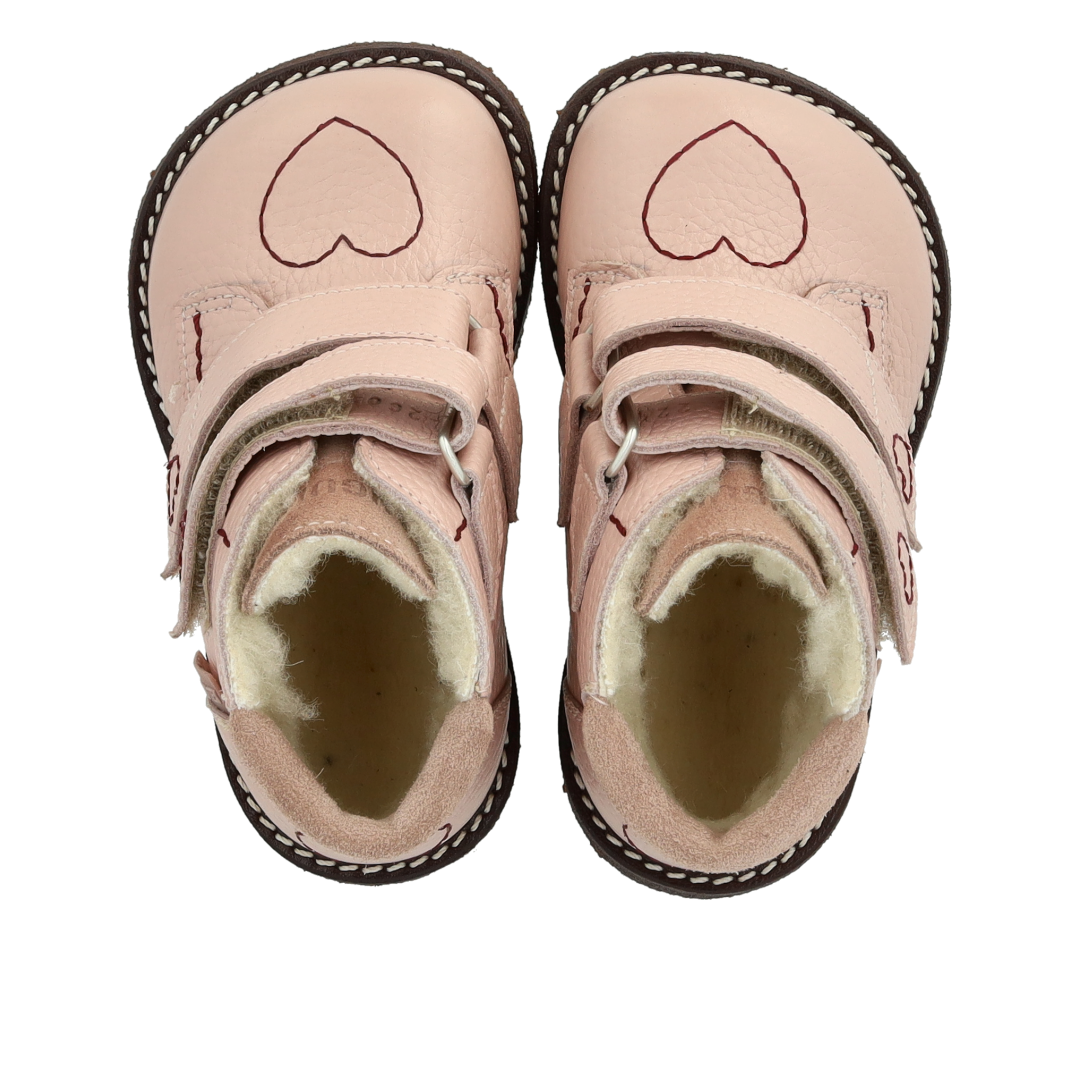Toddler TEX-boot with heart embroidery