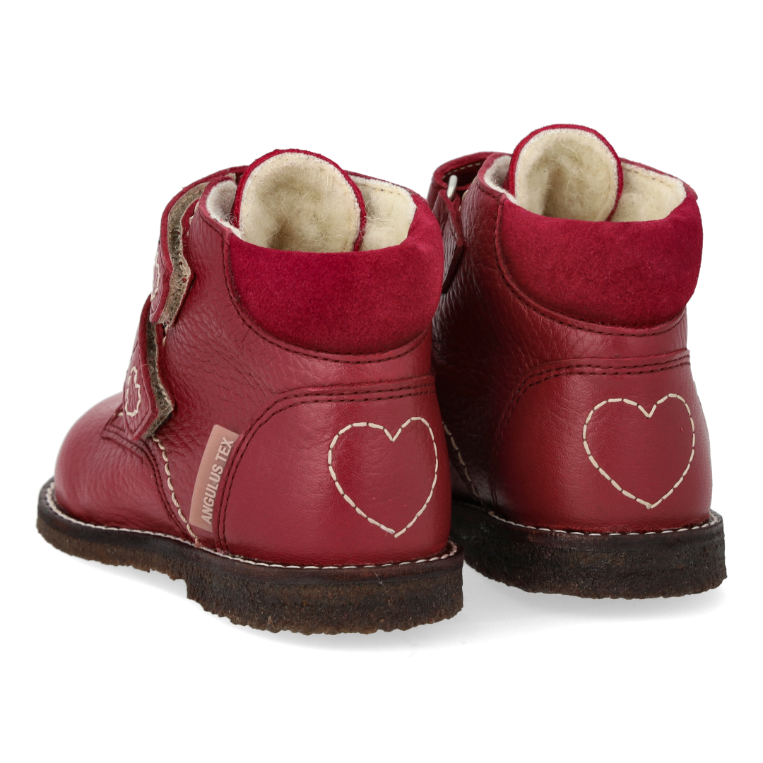 Toddler TEX-boot with heart embroidery