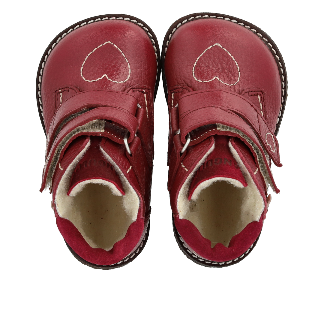Toddler TEX-boot with heart embroidery