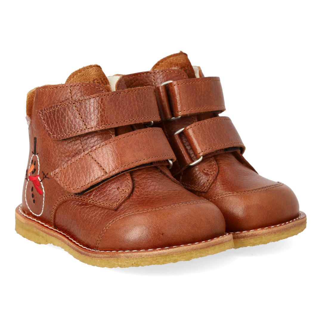 Toddler TEX-boot with embroidered snowman
