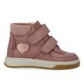 High-top TEX sneaker with patent heart