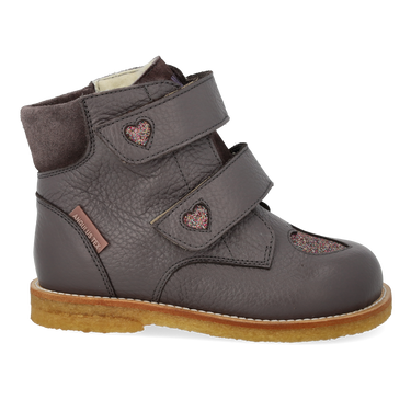 TEX boot with sparkling glitter hearts