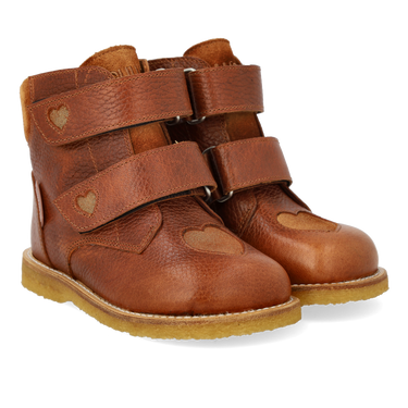 TEX boot with sparkling glitter hearts