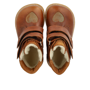 TEX boot with sparkling glitter hearts