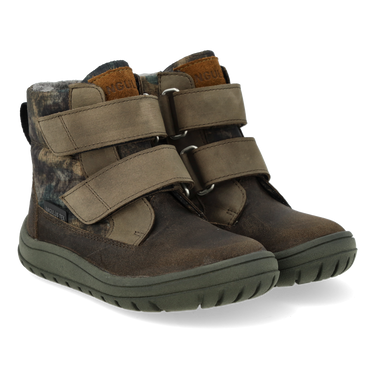 TEX boot in nylon with durable leather details