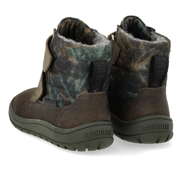 TEX boot in nylon with durable leather details