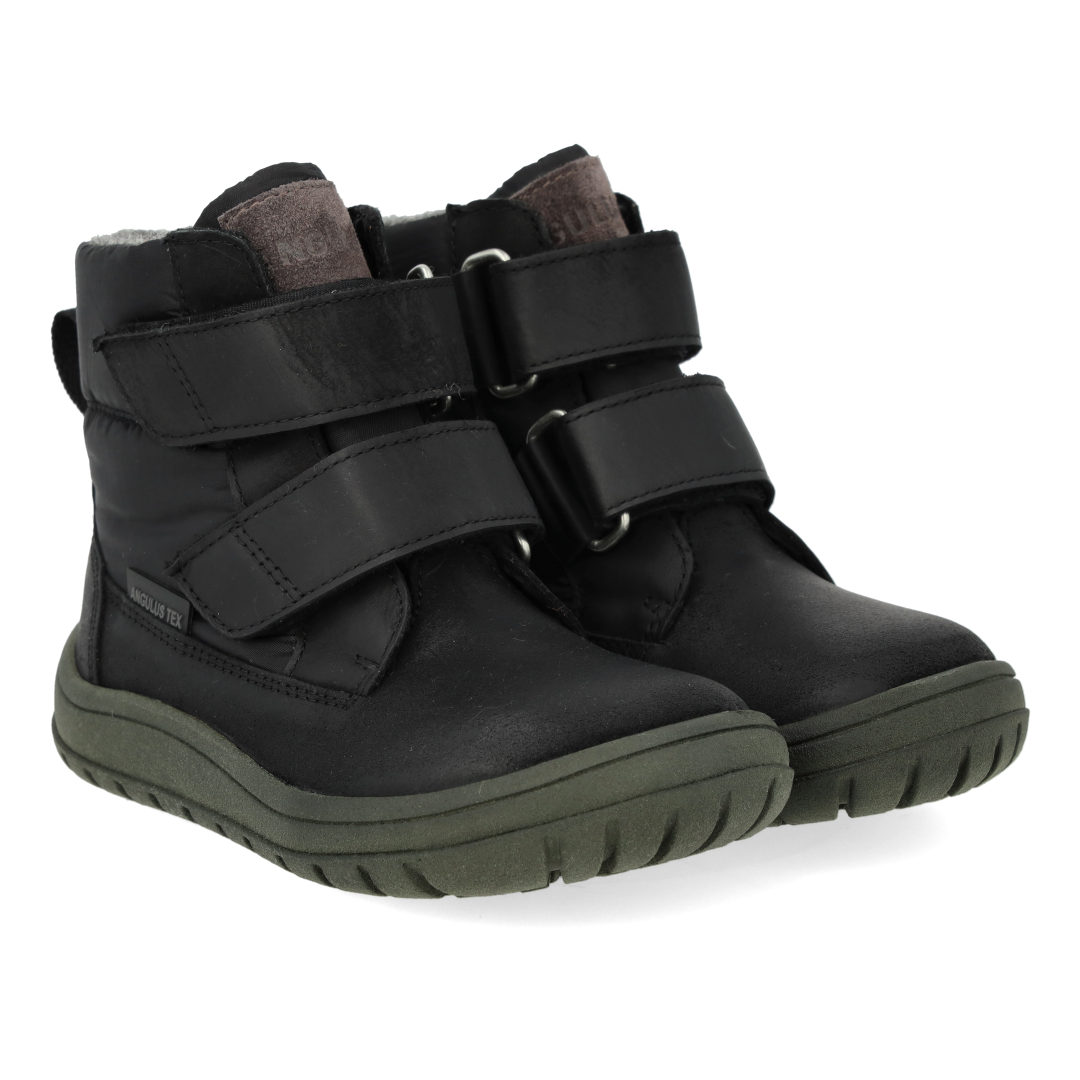 TEX boot in nylon with durable leather accents
