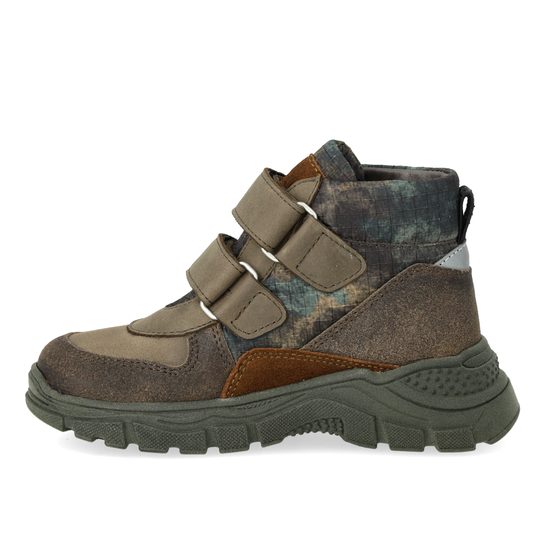 High-top TEX-sneaker in recycled nylon