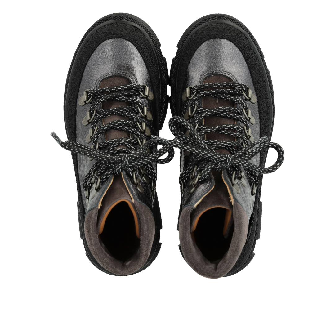 Chunky TEXlace-up boot