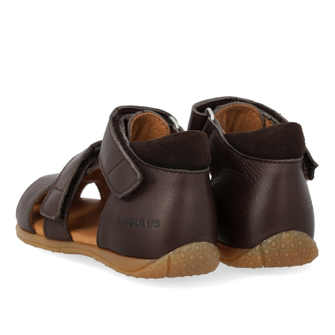 Sandal with double Velcro straps