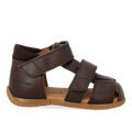 Sandal with double Velcro straps