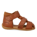 Sandal with double velcro