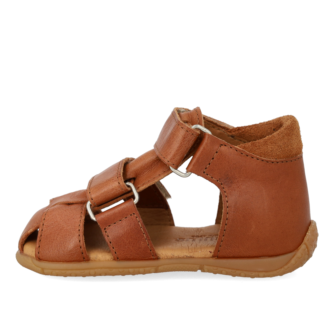 Sandal with double velcro