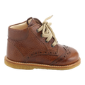 Classic lace-up shoes with brogue details