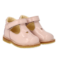 Classic tulle shoe with cut-out heart motif
