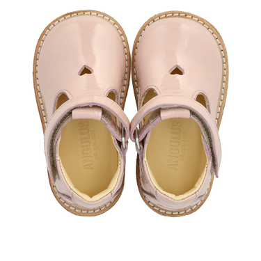 Classic Mary Janes with die-cut heart motif