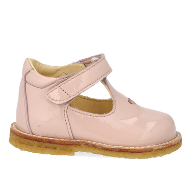 Classic Mary Janes with die-cut heart motif