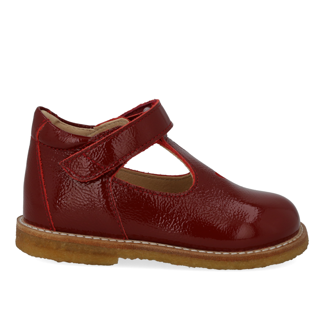 Classic Mary Janes with Cut-Out Heart Motif