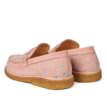 Loafer with embroidery