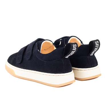 Sneaker with logotape and velcro closure