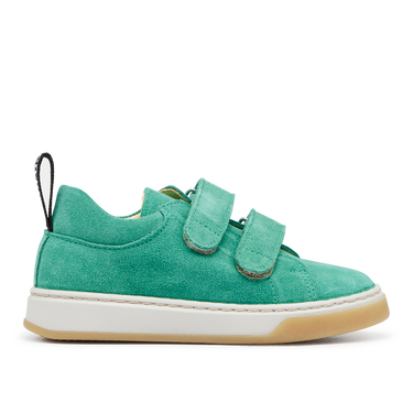 Sneaker with logotape and velcro closure