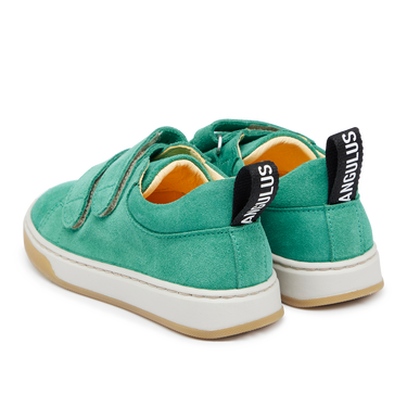 Sneaker with logotape and velcro closure