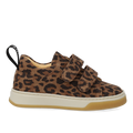 Sneaker with logo tape and Velcro
