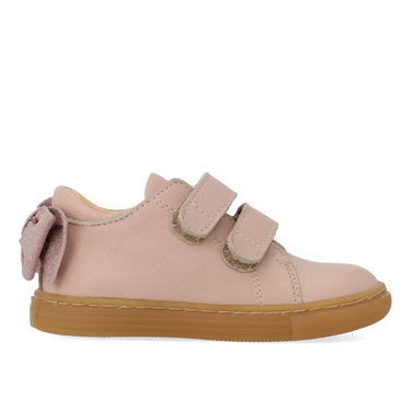 Beginner sneaker with a sparkling glitter bow