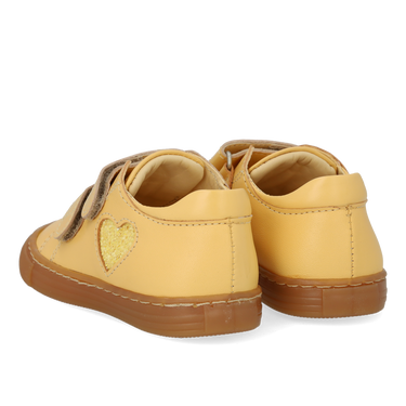 Starter sneaker with a sparkling glitter heart