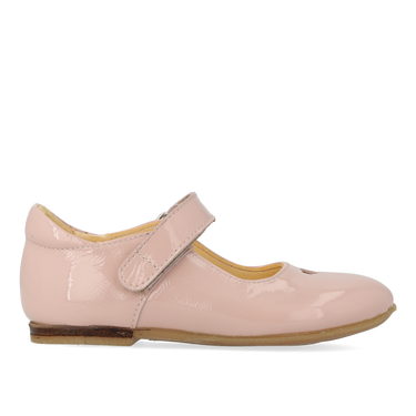 Ballerina with cut-out heart motif