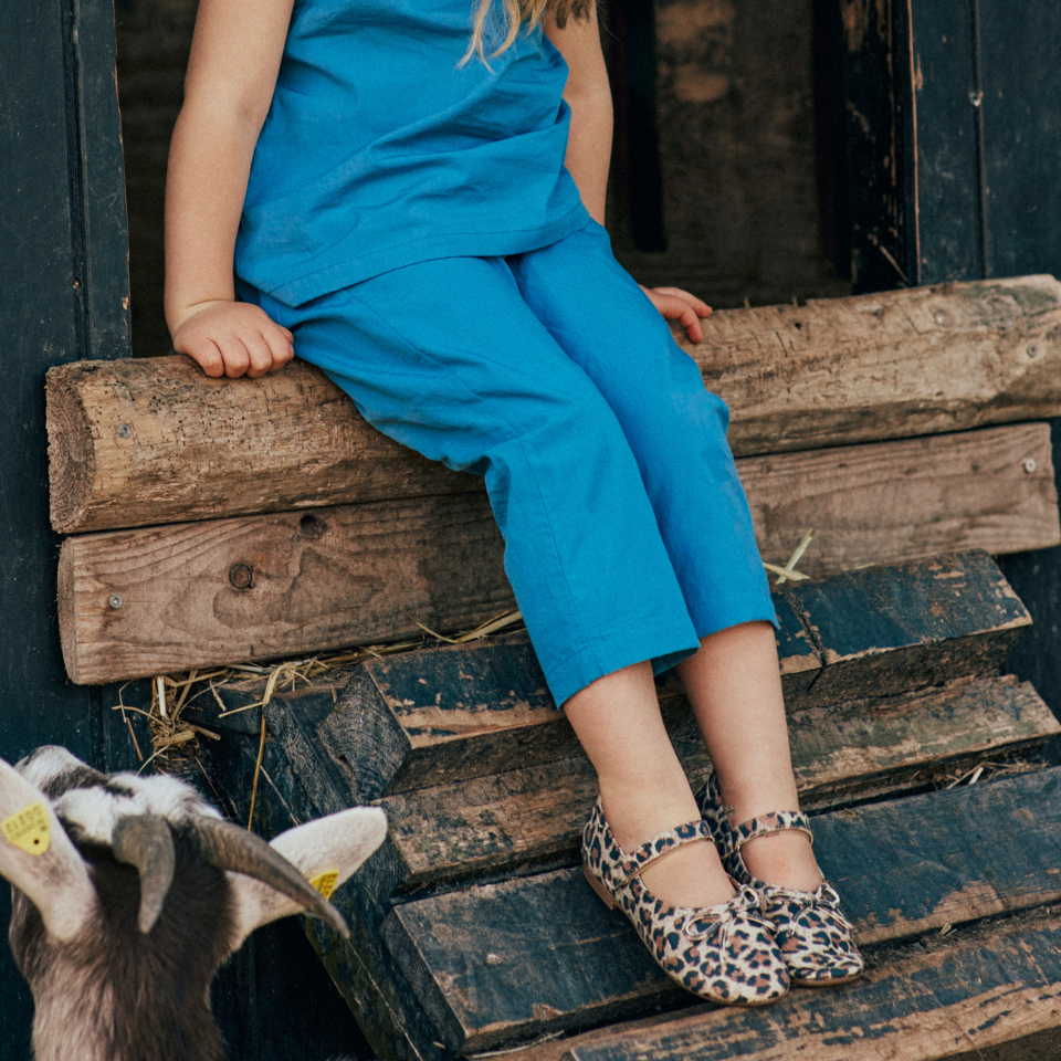 Classic ballerinas with bow