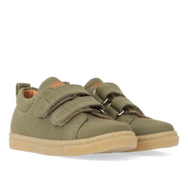 Classic sneaker in recycled cotton canvas