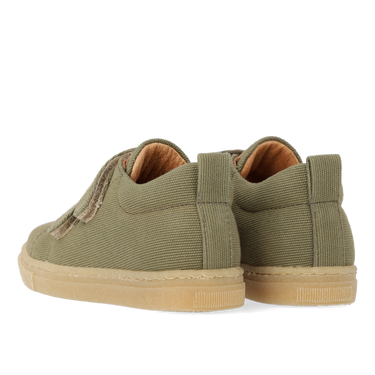 Classic sneaker in recycled cotton canvas