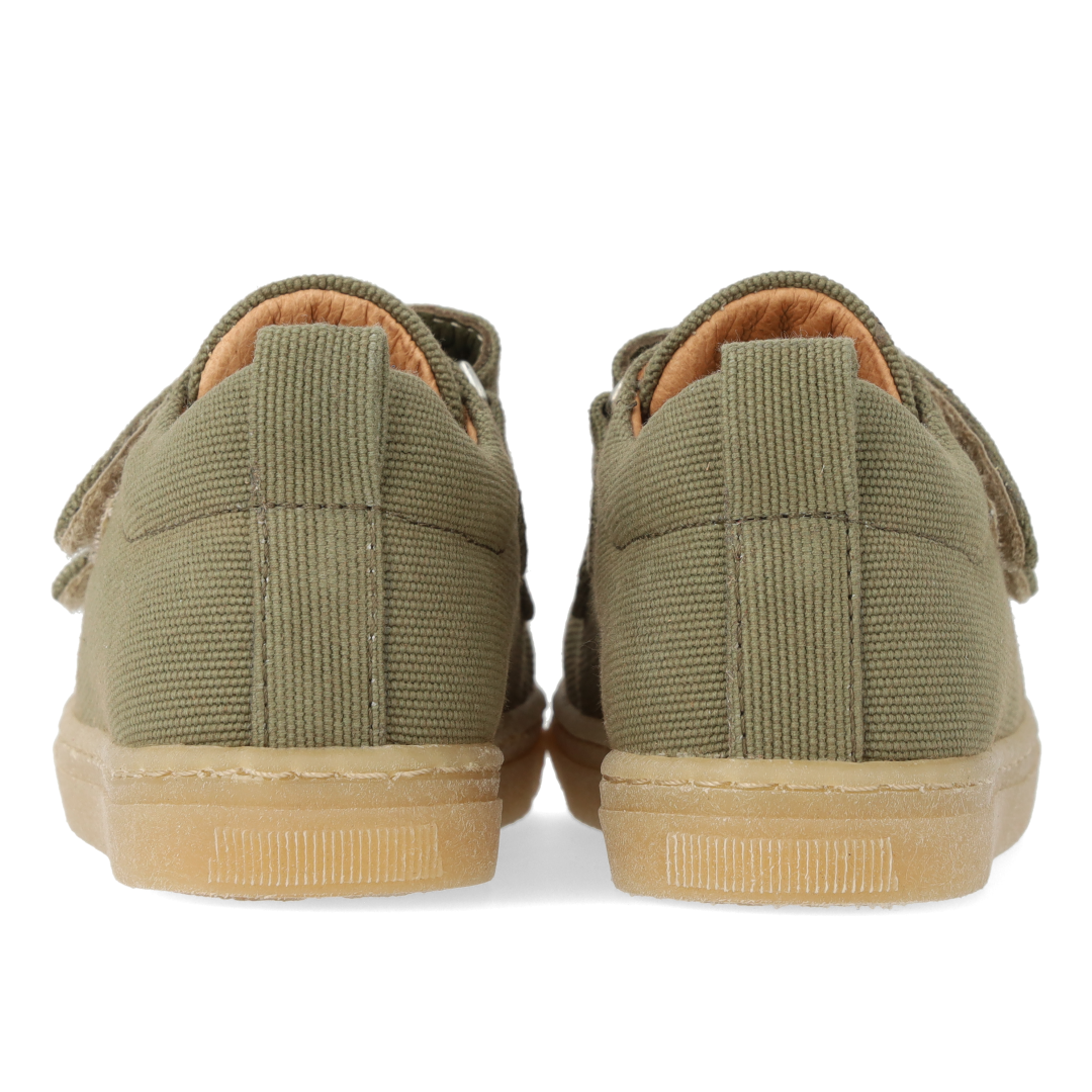 Classic sneaker in recycled cotton canvas
