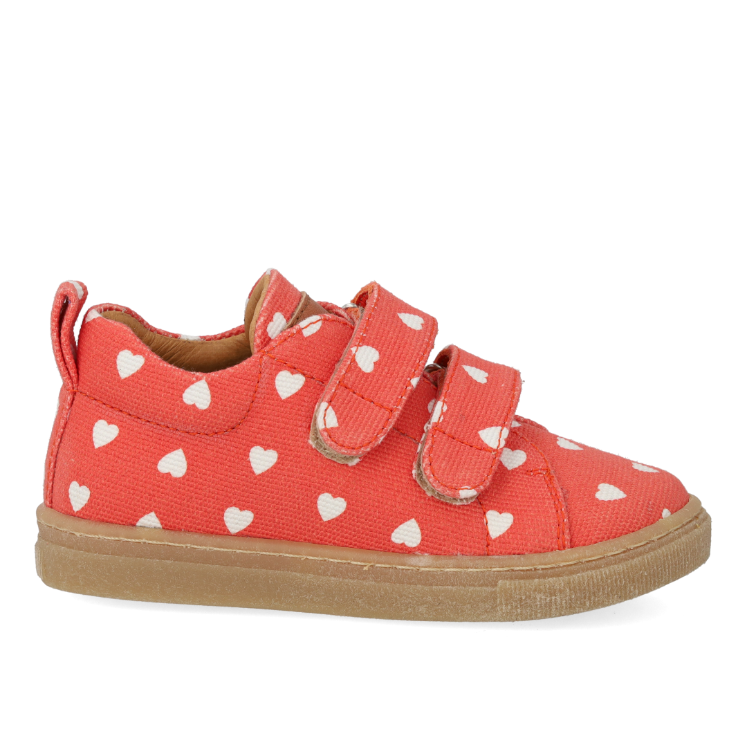 Classic sneaker in recycled cotton canvas