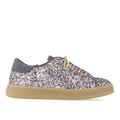 Sneaker in sparkling glitter