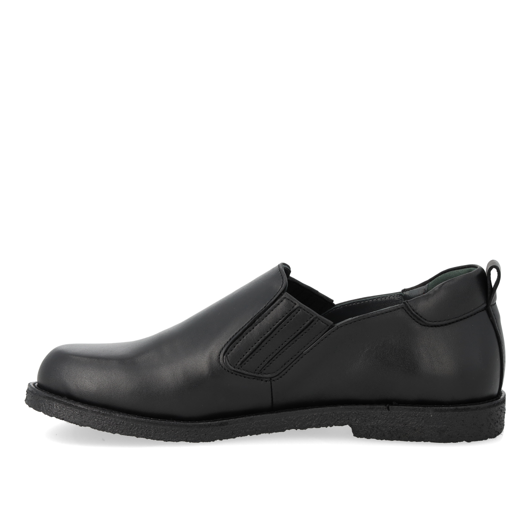 Shoes with elastic