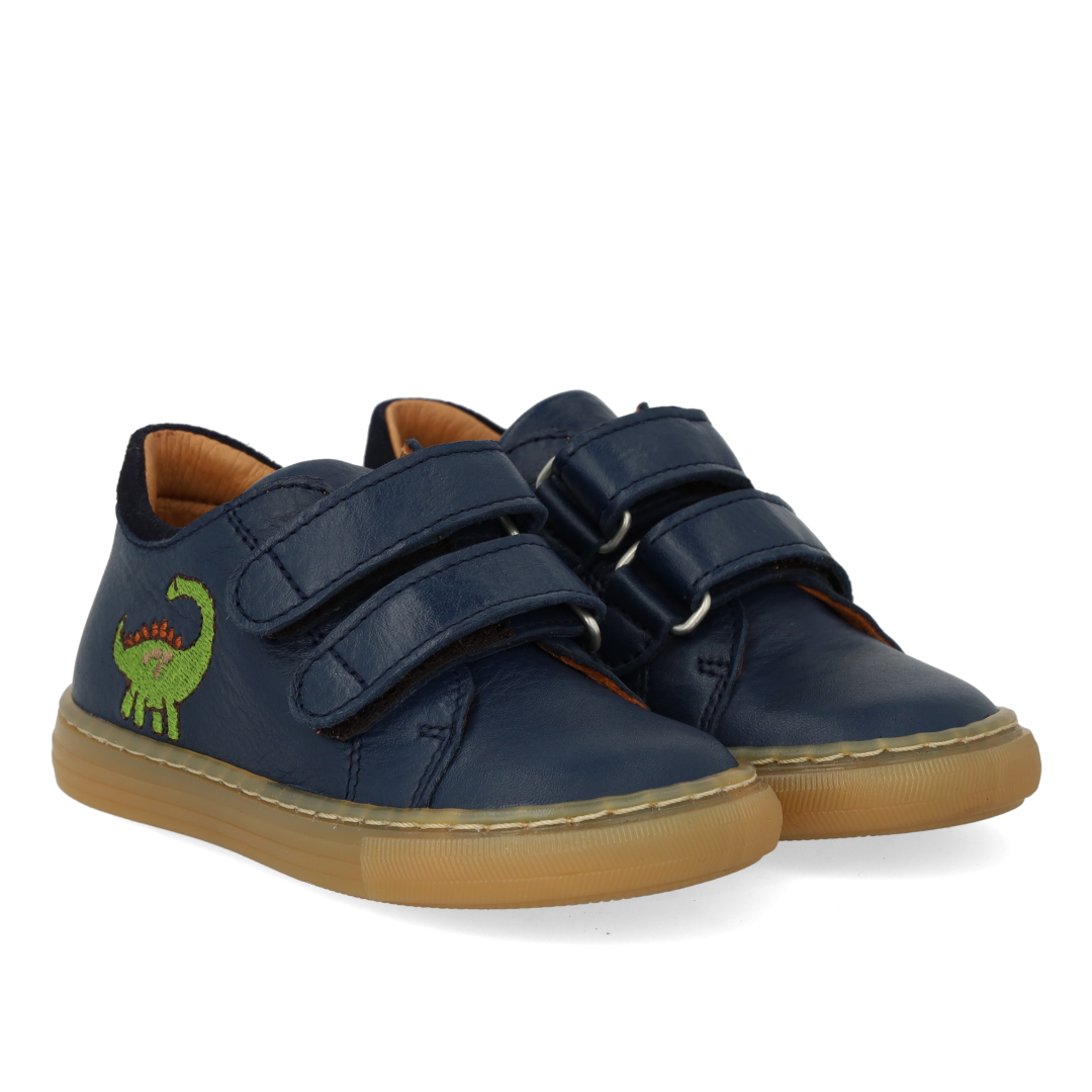 Sneaker with dino embroidery