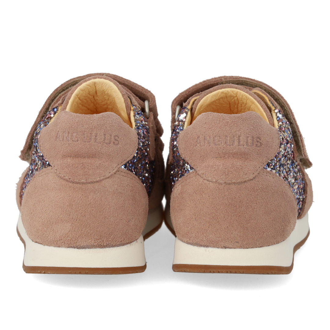 Running style glitter sneaker