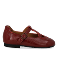 T-bar ballerina with cut-out heart