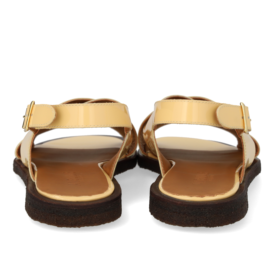 ANGULUS 5637-106 Classic cross sandal - YELLOW – ANGULUS COM