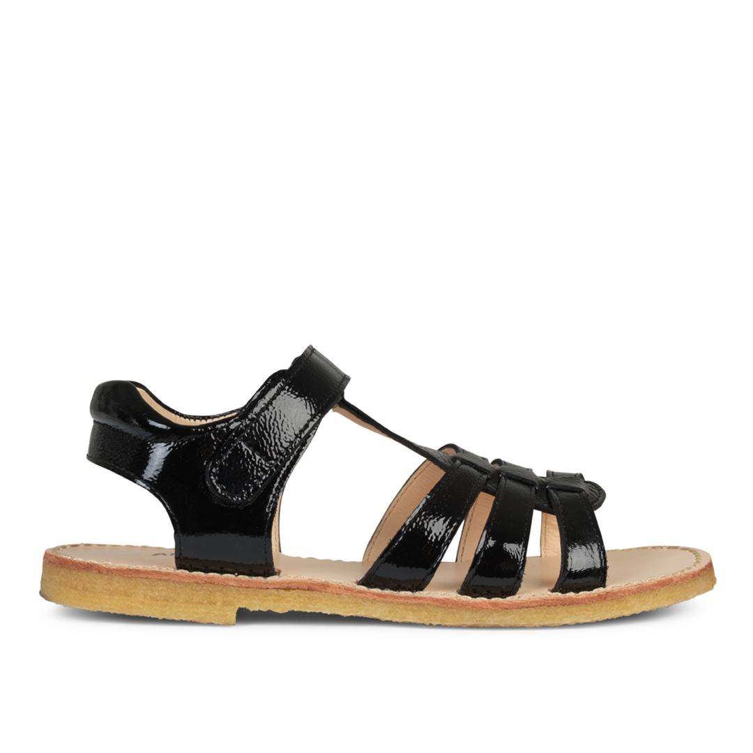 Sandal with T-strap and velcro closure