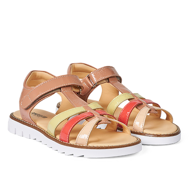T-bar sandal with velcro closure