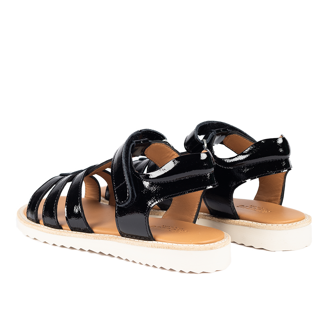 Sandal with T-strap and Velcro closure