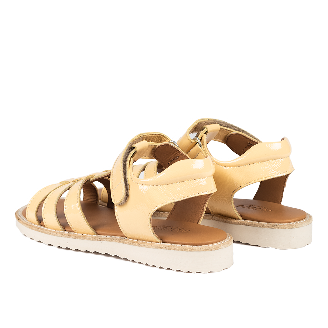 Sandal with T-strap and Velcro closure