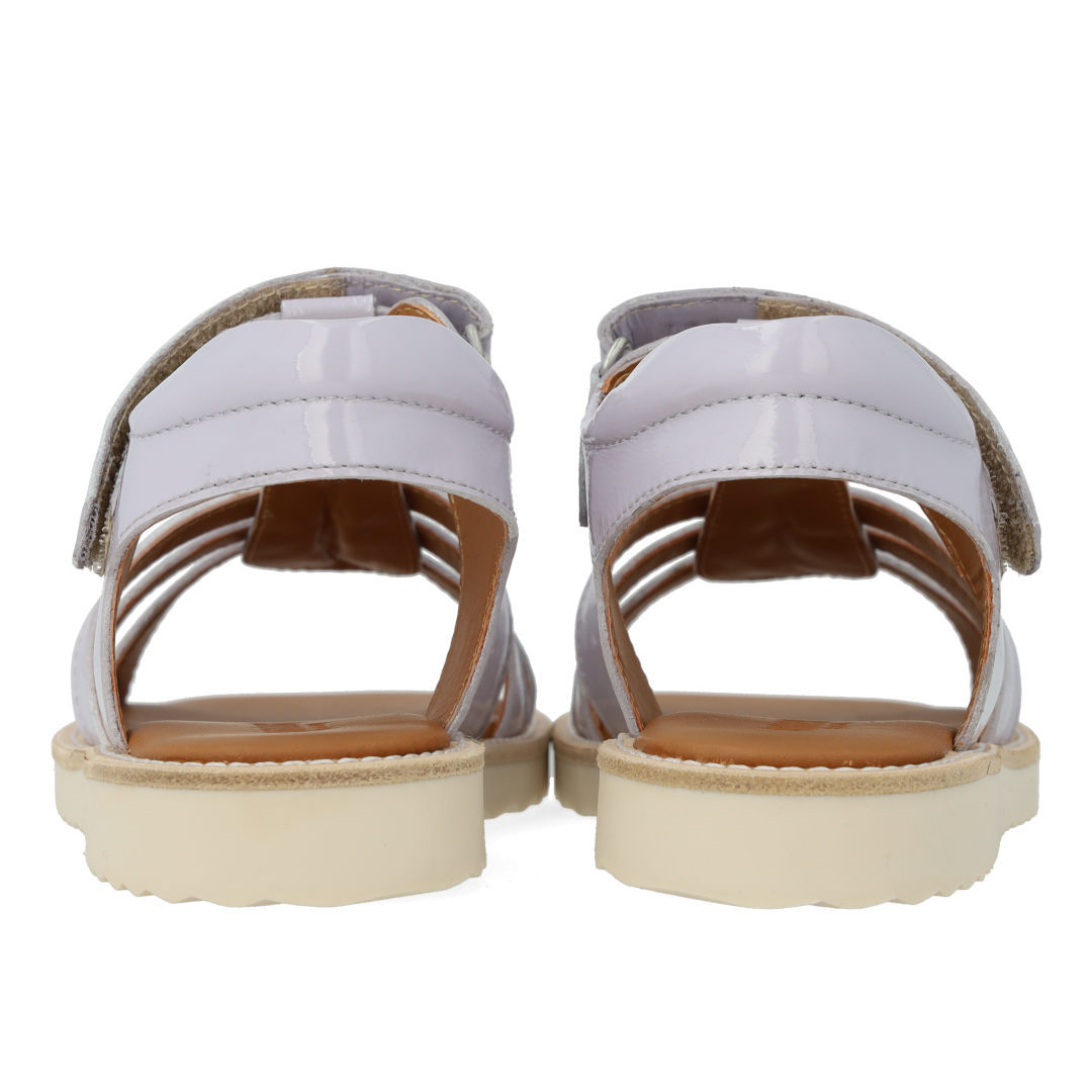 Sandal with T-strap and velcro closure