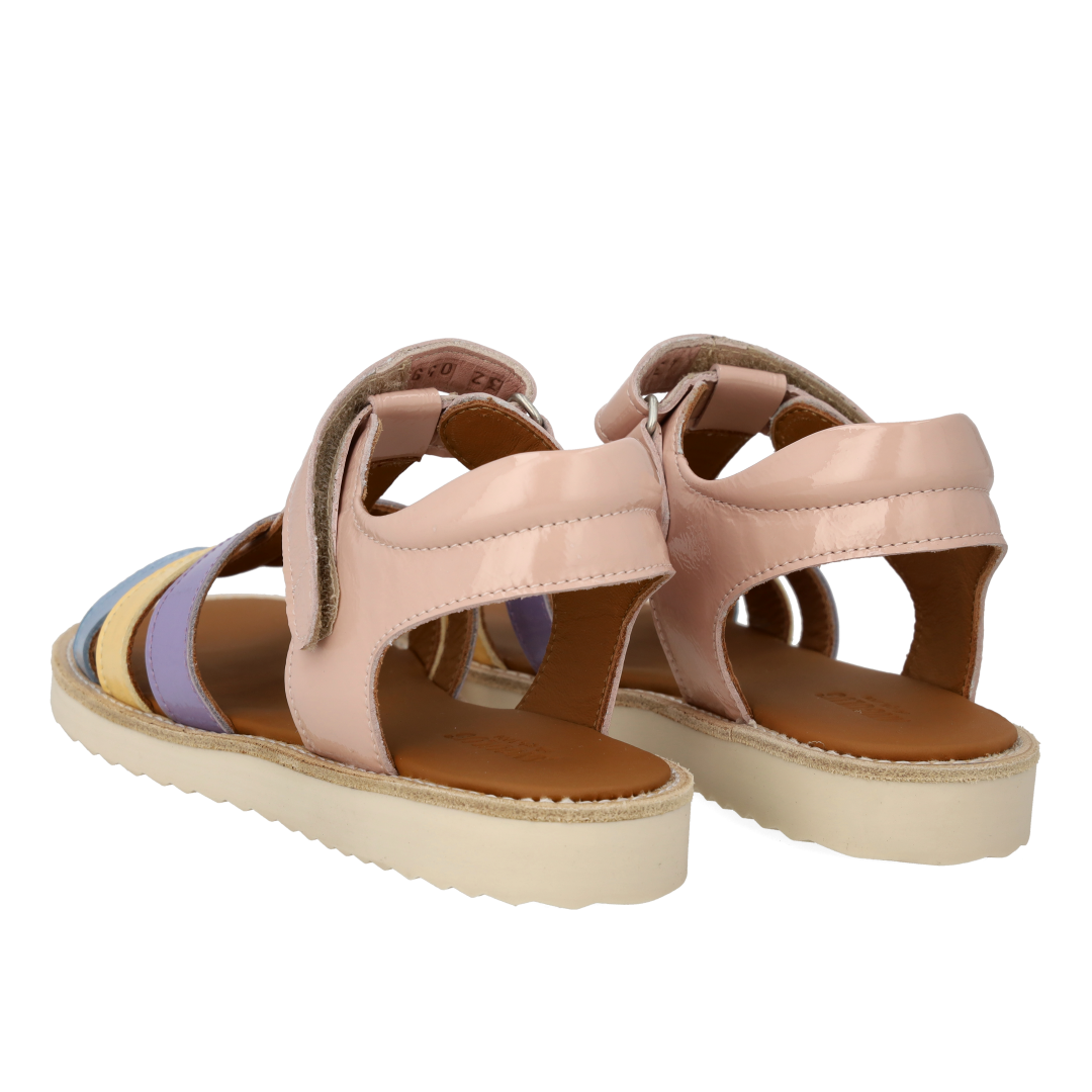 Sandal with T-strap and Velcro closure