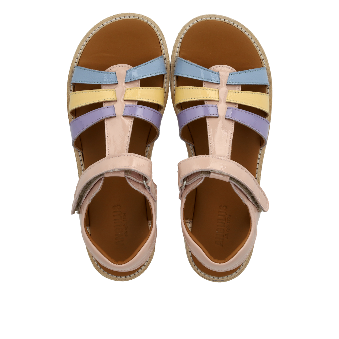 Sandal with T-strap and Velcro closure