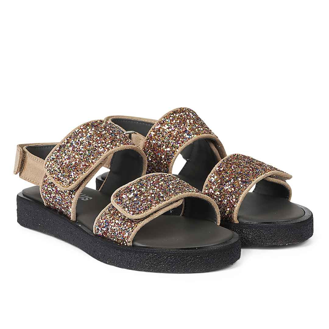 Angulus Sparkling glitter sandal